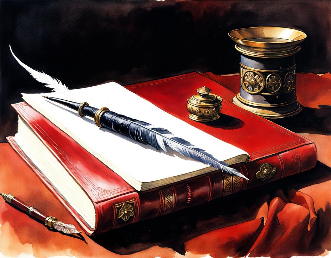 A Brook, and a quill