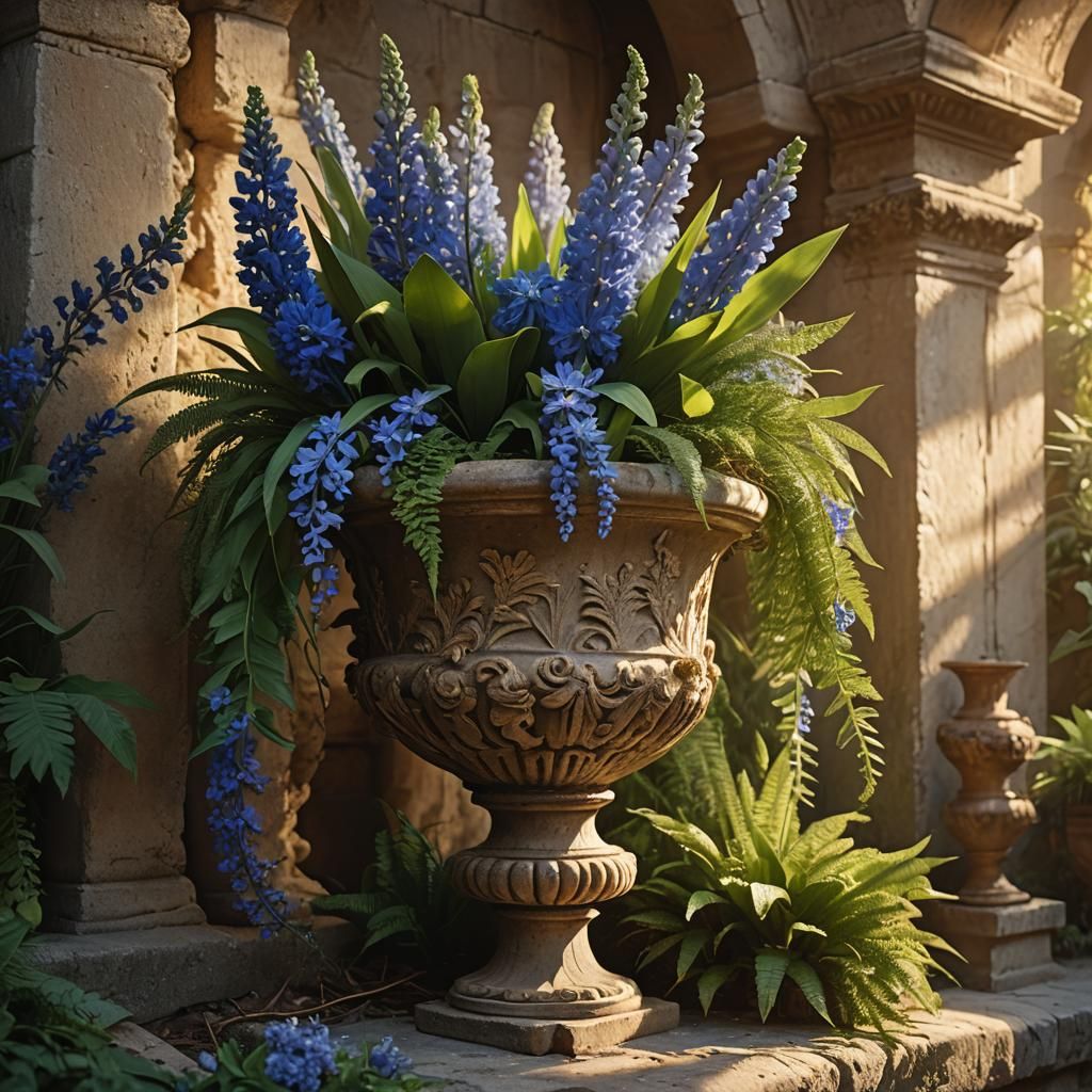 Floral Still Life in Golden Hour Lighting