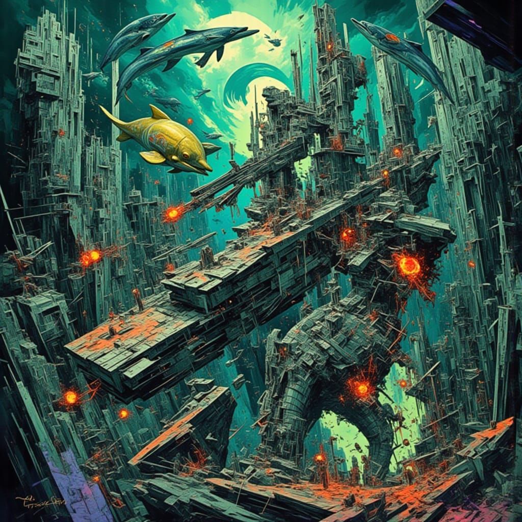 AI Generated Image with Abstract Artistic Styles