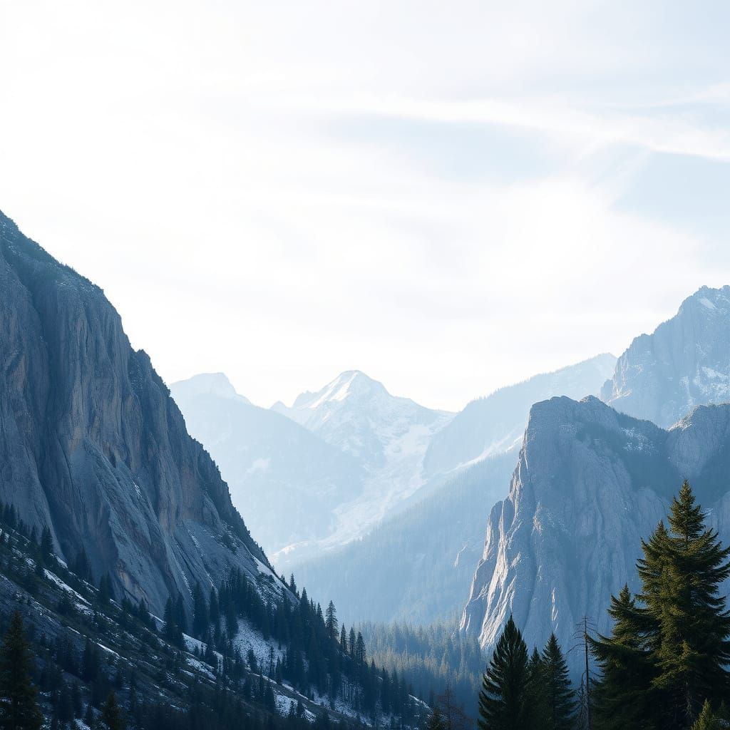 Eagle Formed from Majestic Mountain Landscape