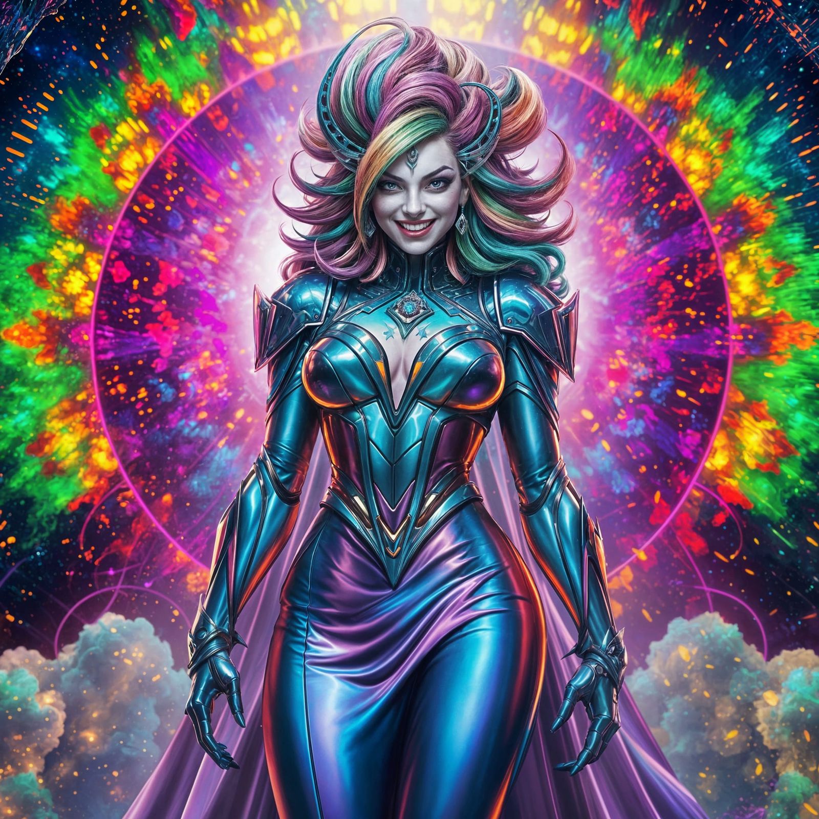 Chromia: Color-Controlling Supervillain in Kaleidoscopic Wor...