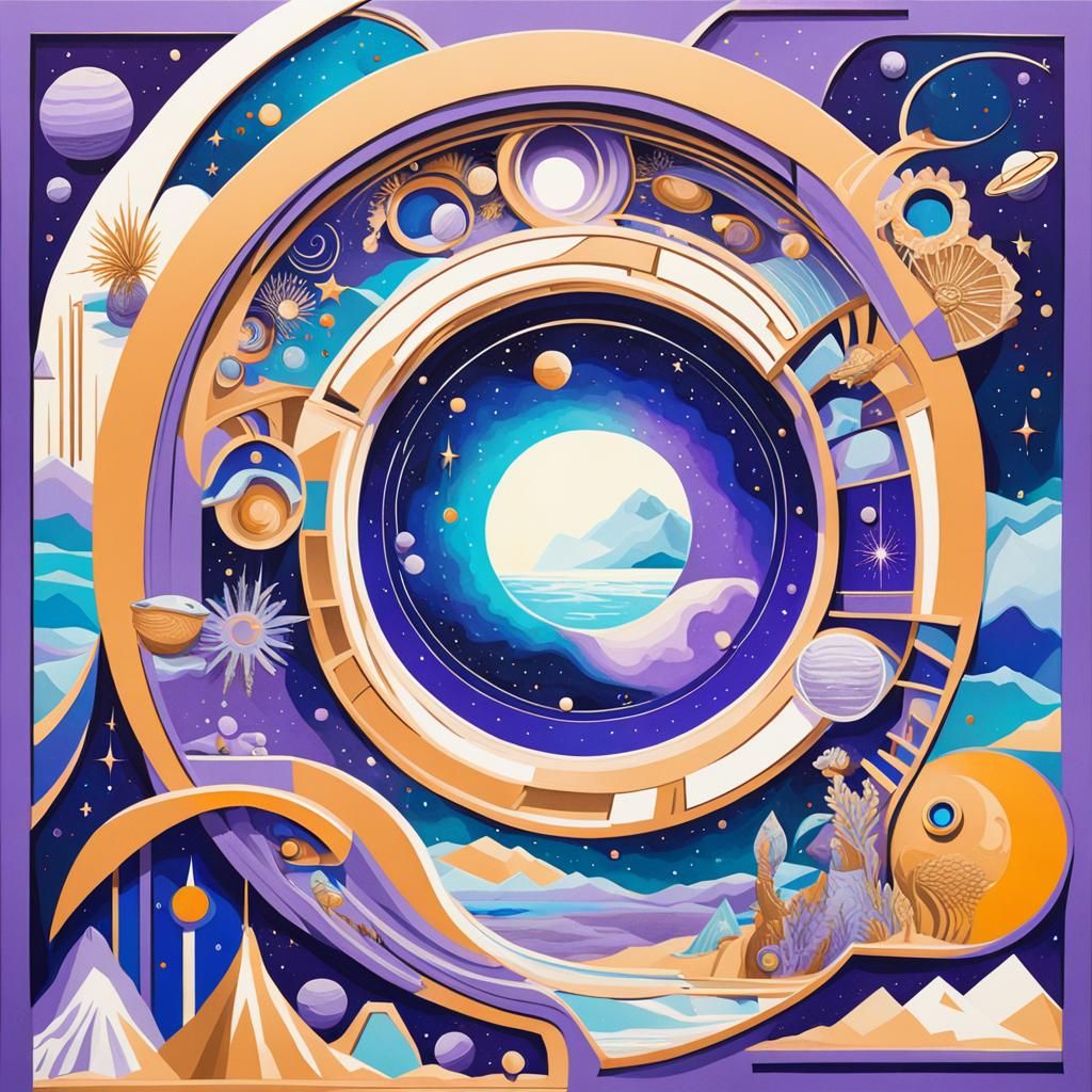 Cosmic Dreamscape Vacay Portal