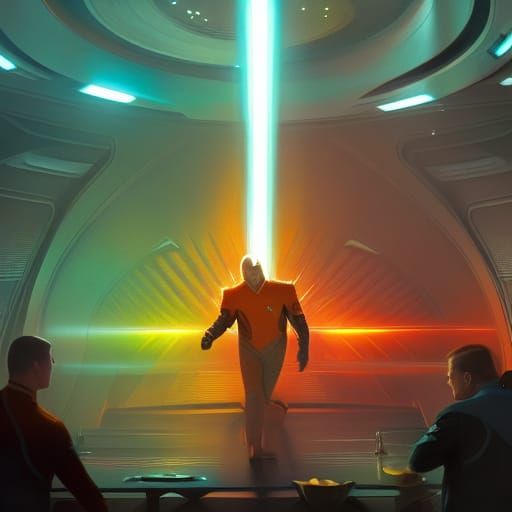 Hyperdetailed Star Trek Concept Art in 8k