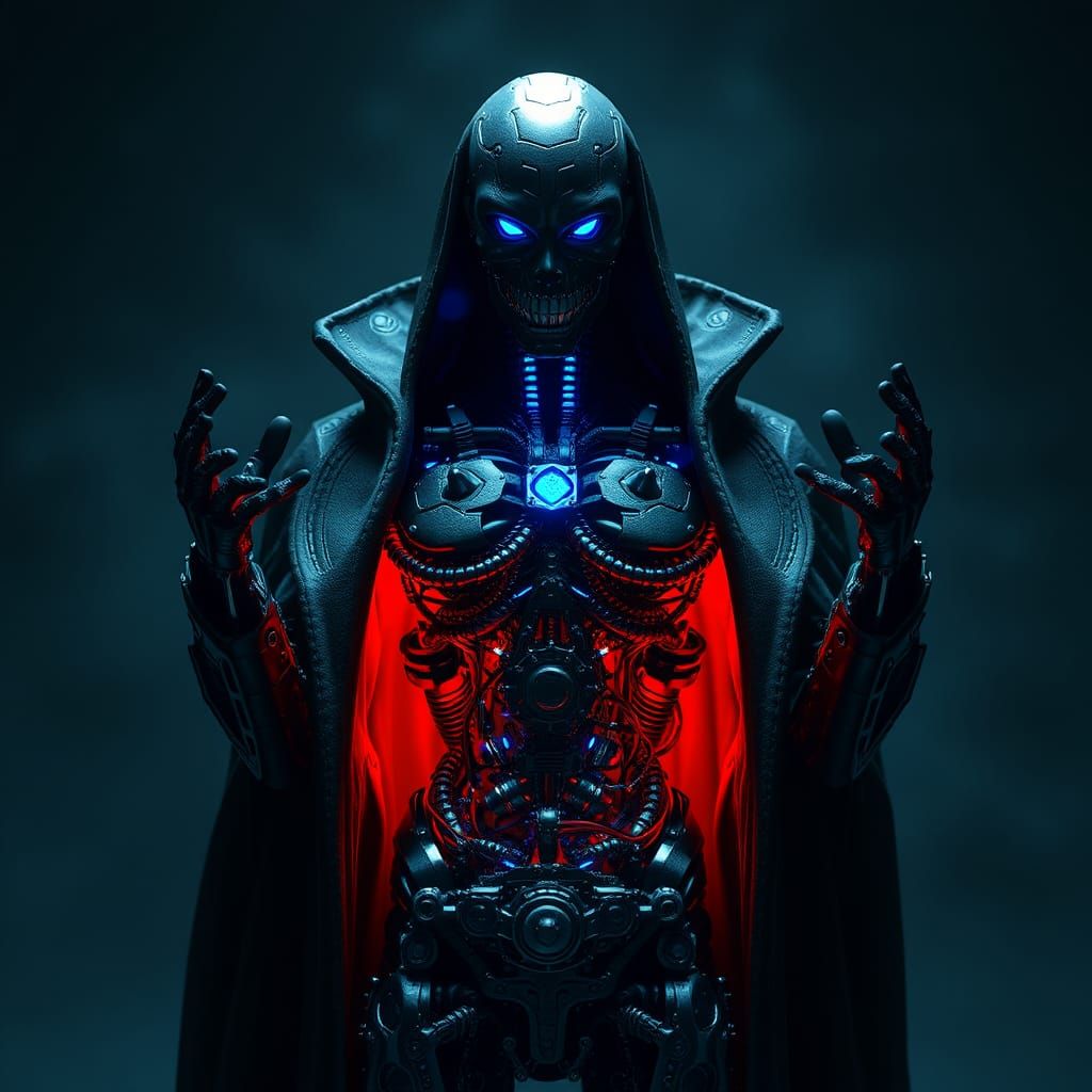 Biomechanical Mystic Reveals Intricate Machinery