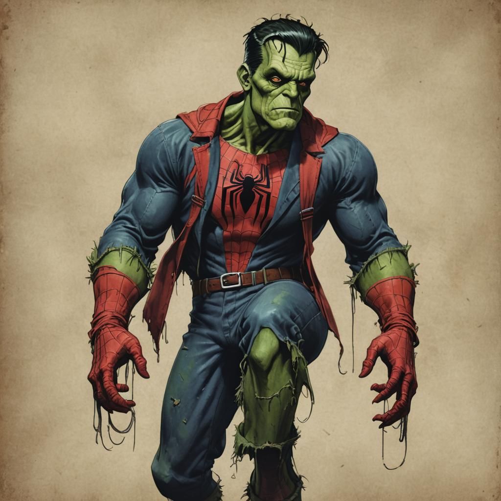 Frankenstein as Spiderman: A Monster Mashup