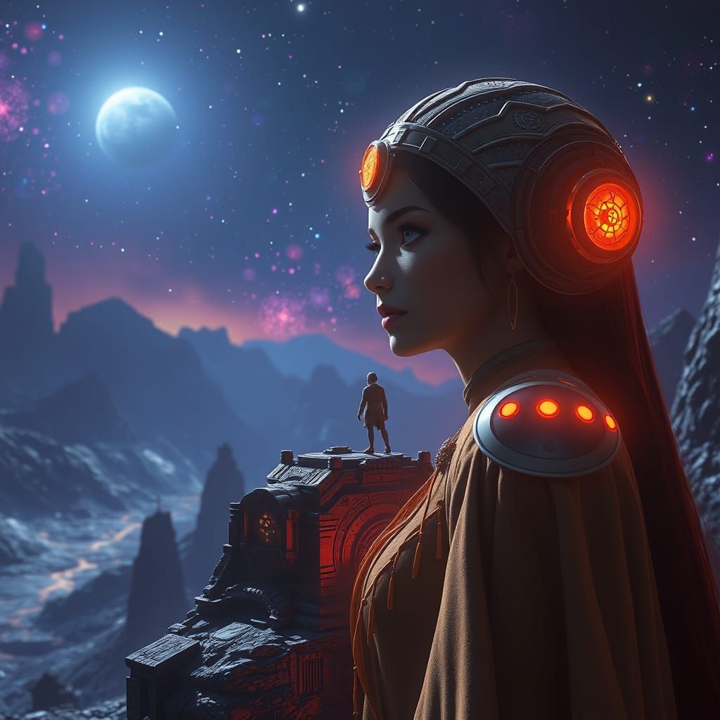 Fantasy Matte Painting from Erra: Unreal Engine 5