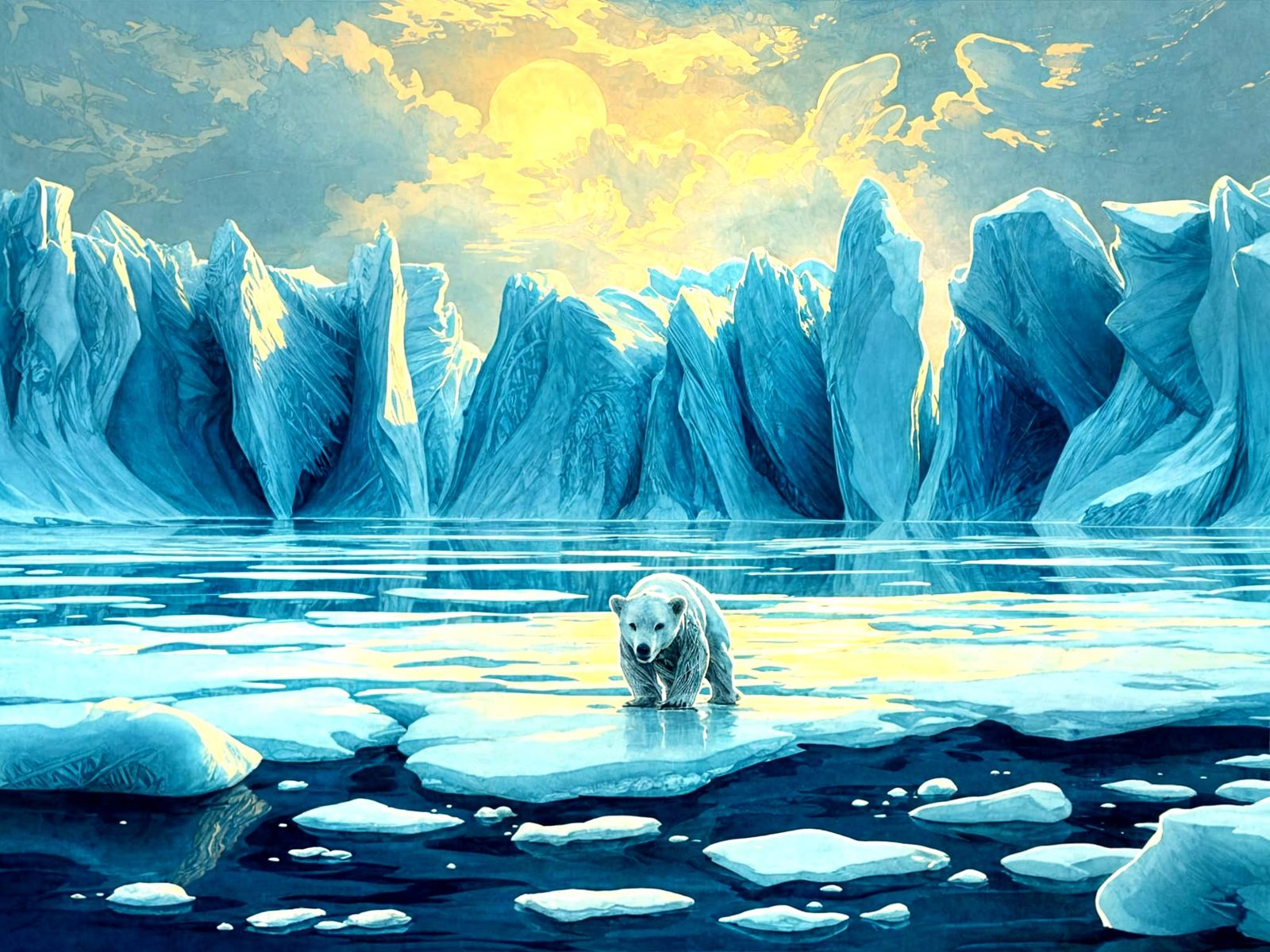 Melting world