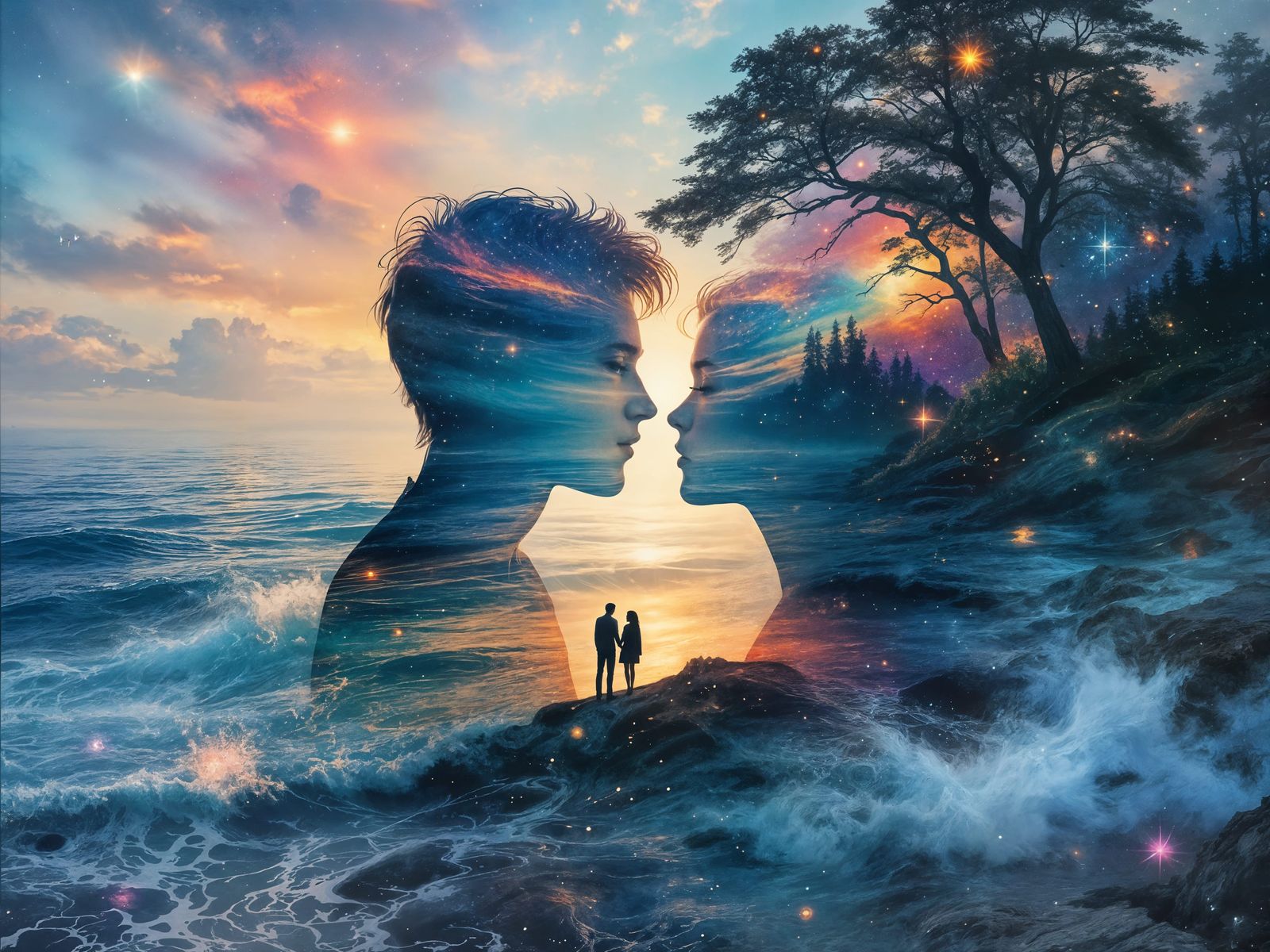 Cosmic Love in Abstract Harmony