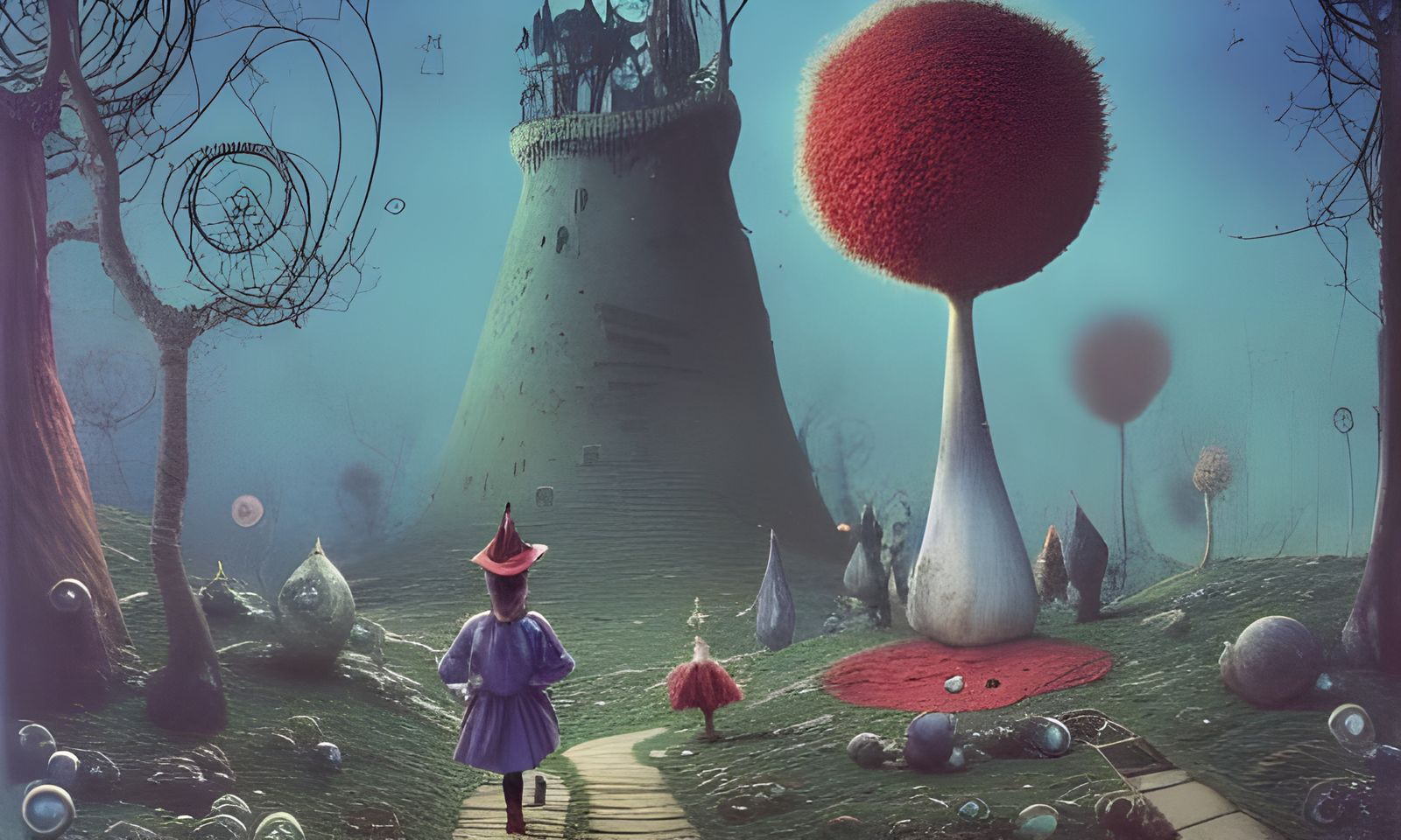 Dark Alice in Wonderland Search Party