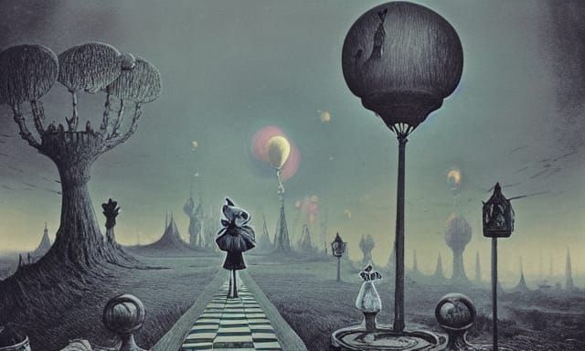 Wonderland Search Party by Jansson, Doré, and Rutkowski