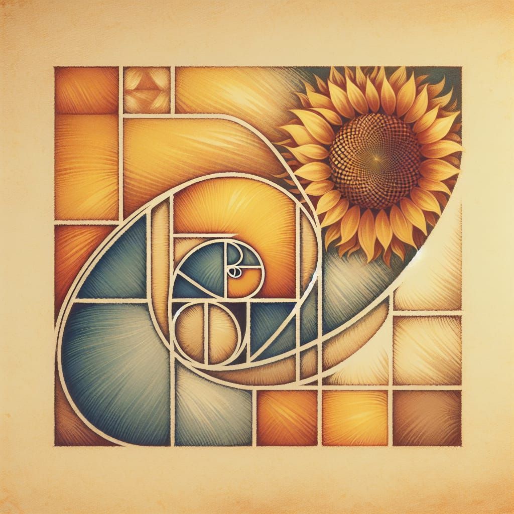 Visualizing Harmony: A Golden Ratio Masterpiece