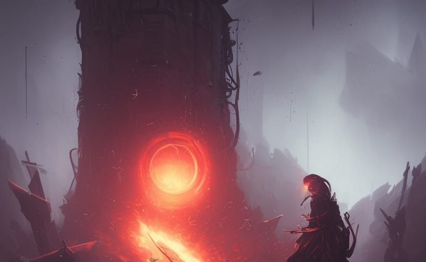 Dark Fantasy Black Eye Cultist Symbol