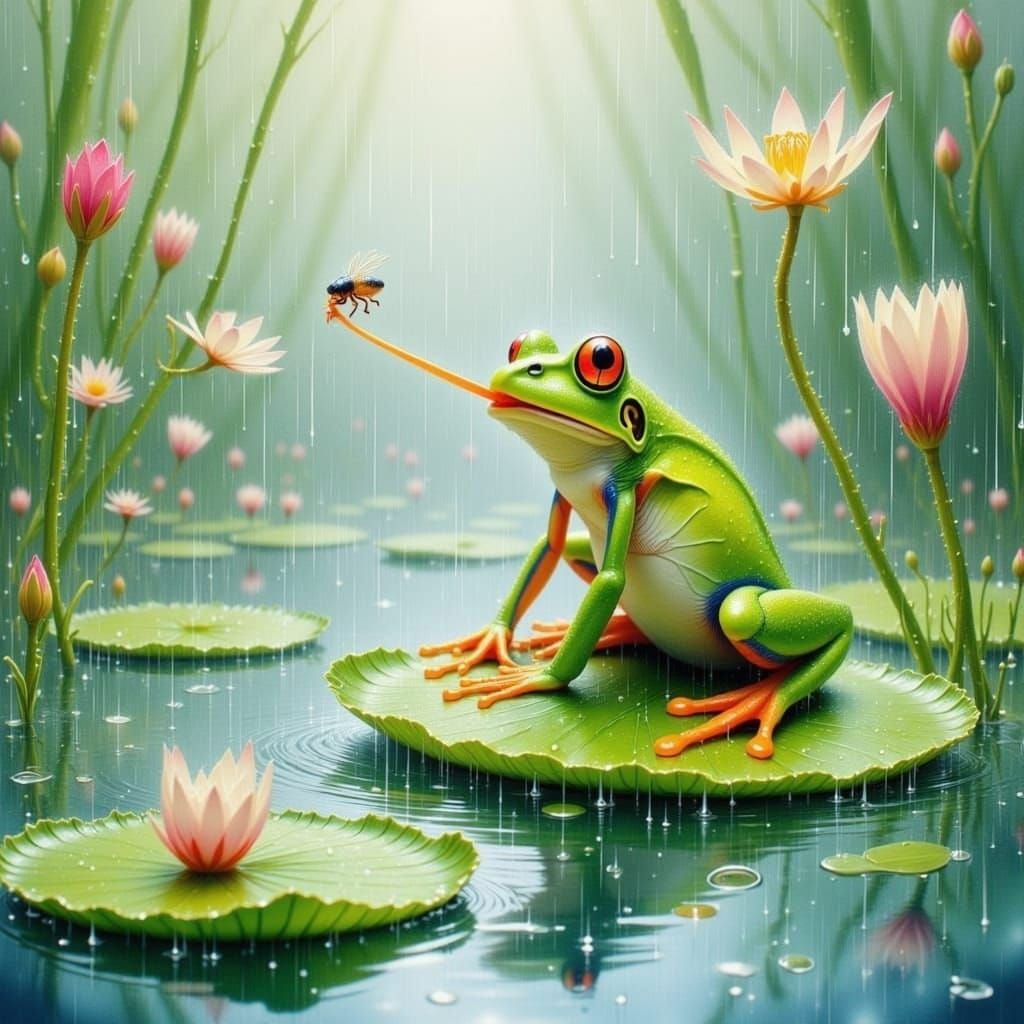 Perfect Day for a Frog