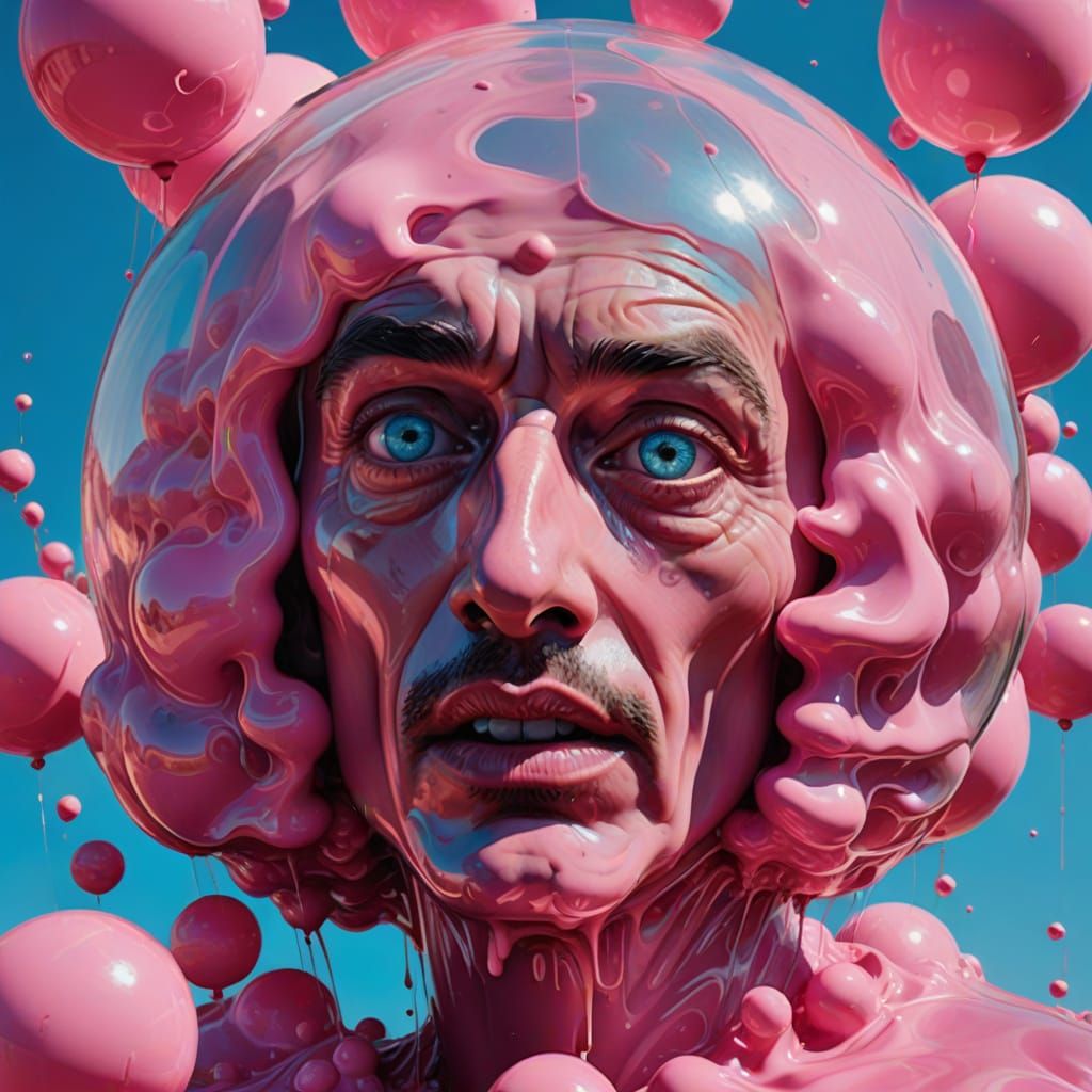 Chewing gum? I'm gum, pink one