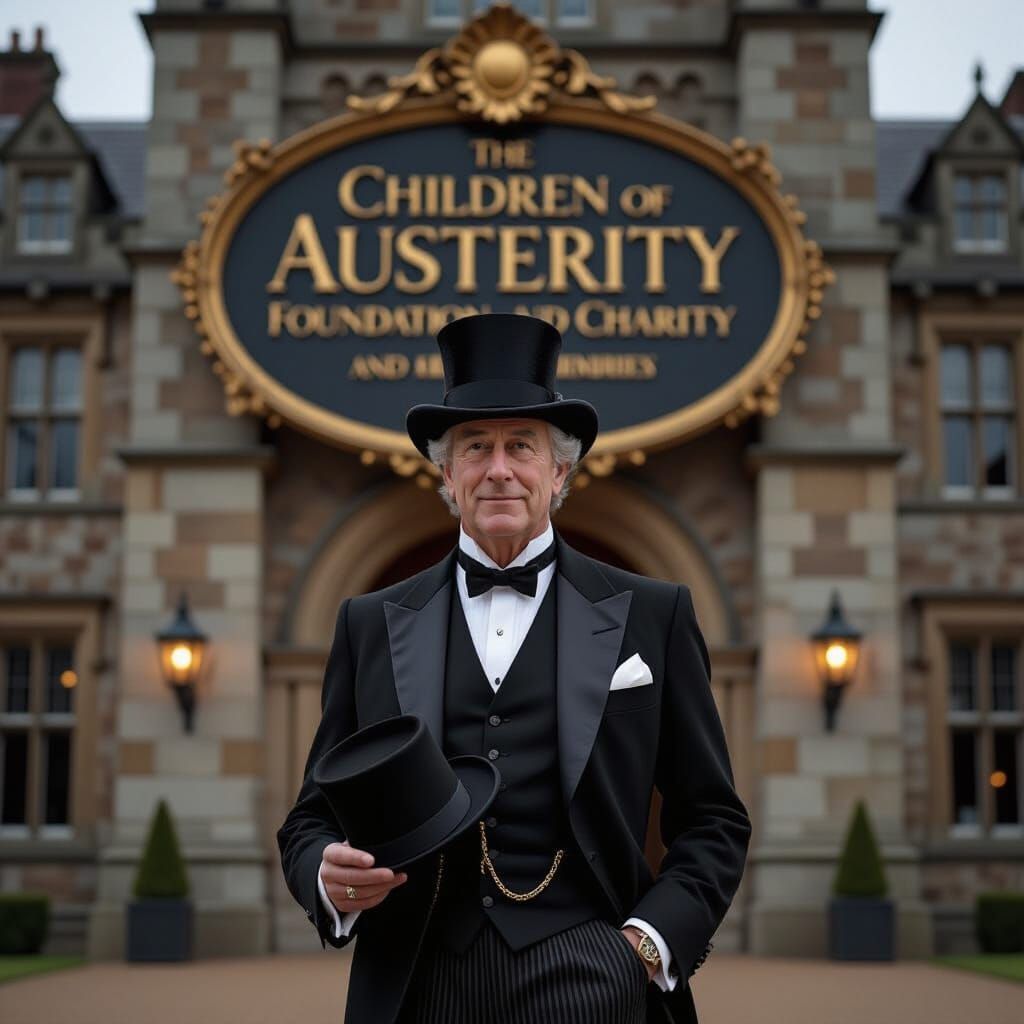 King Charles Visits Children of Austerity Charity