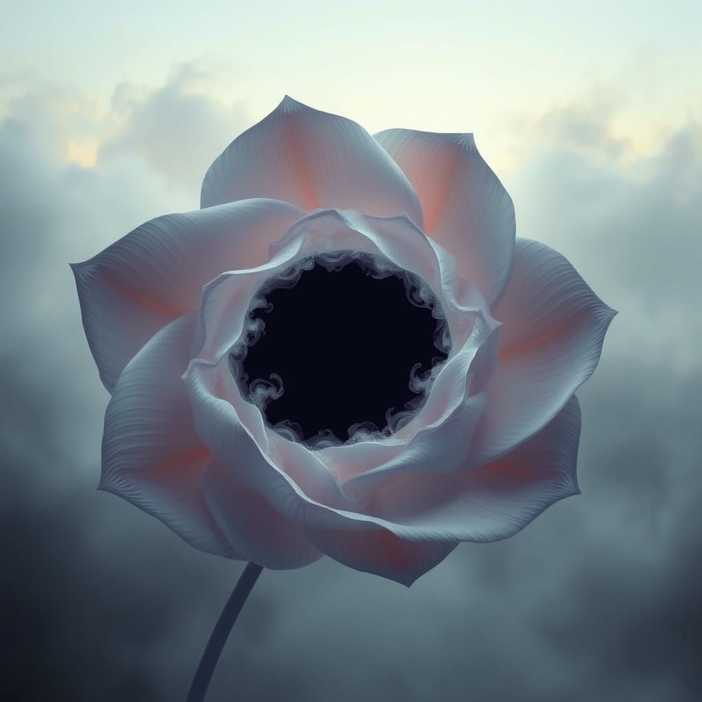 Ethereal Bloom in Dawn's Soft Hues