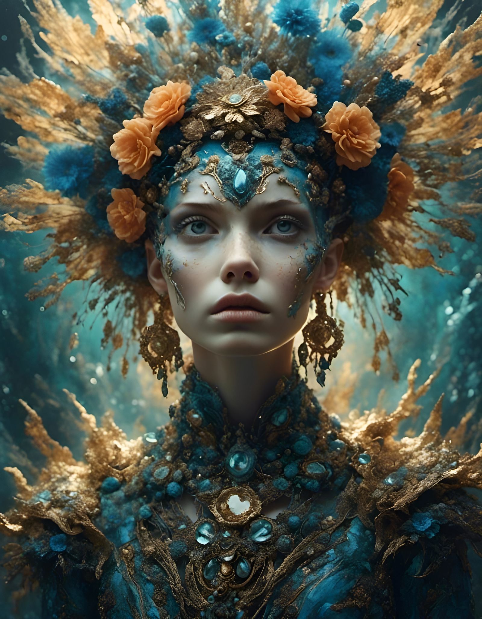 Illuminated Eyes with Deep Color