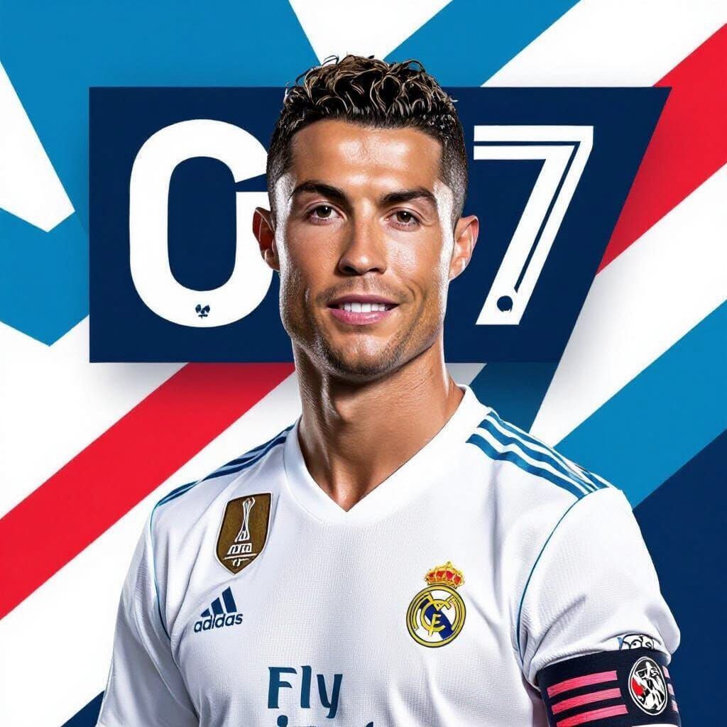 Cristiano Ronaldo: Iconic Footballer in Action