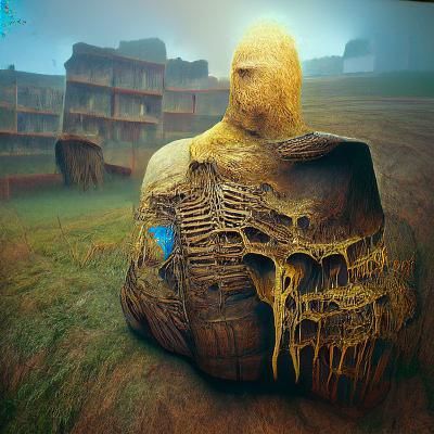 Dark Surrealist Landscape in 8K Resolution