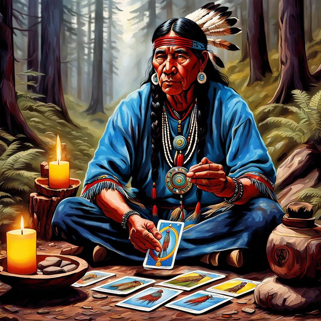 Native American Tarot Cards and Indigenous Shaman