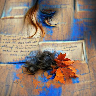 Elegant Portrait of a Woman with Auburn Hair