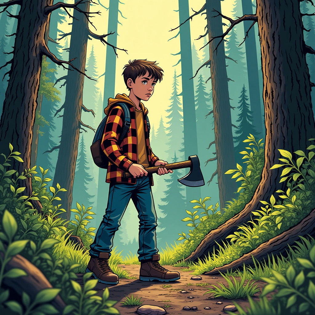 Brian Robeson's Wilderness Survival: A Comic Strip