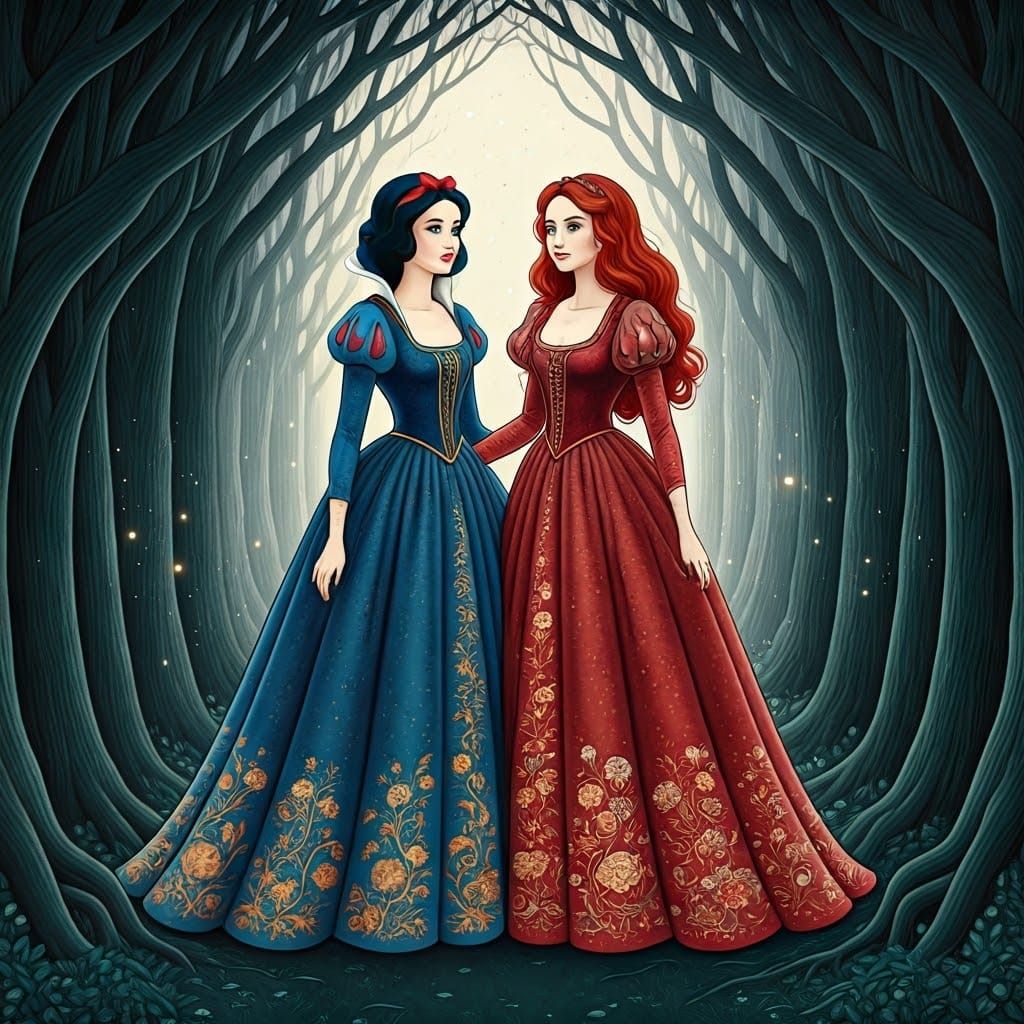 Snow White and Rose Redd