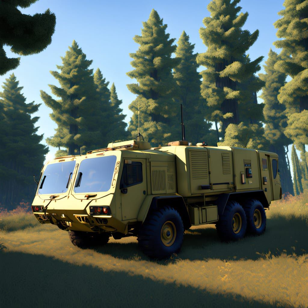 Camouflaged 7310 in Sunset Forest