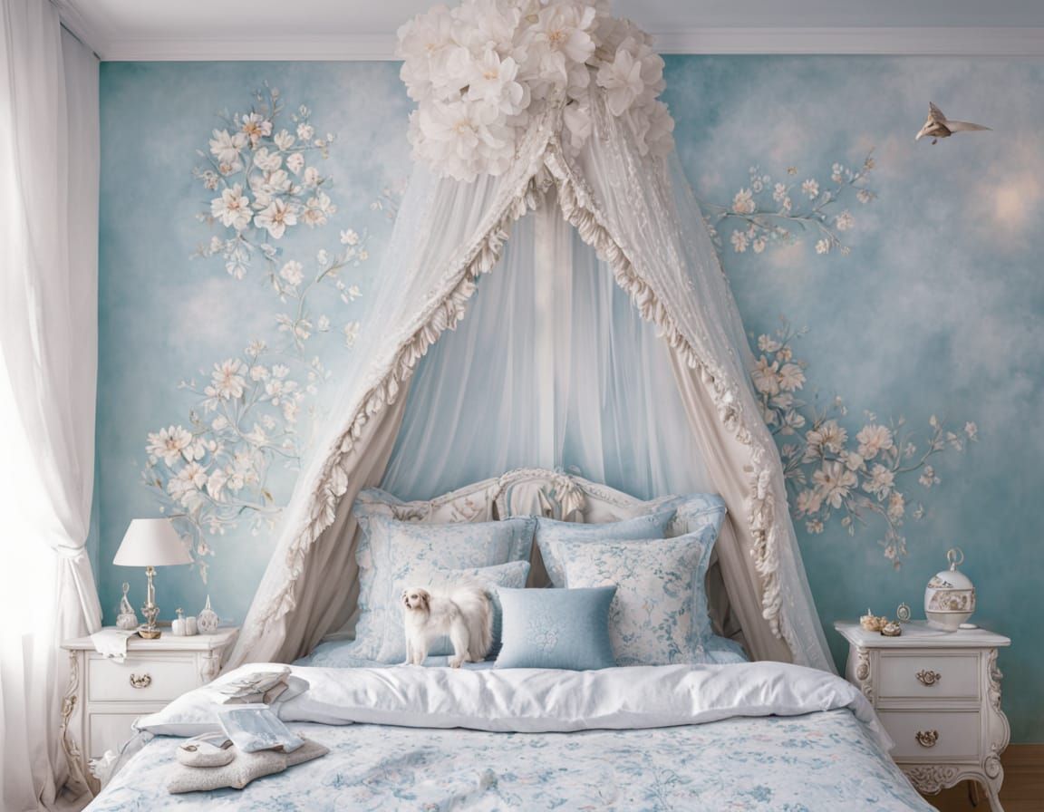 Night Ride Through Forest in Cable Car