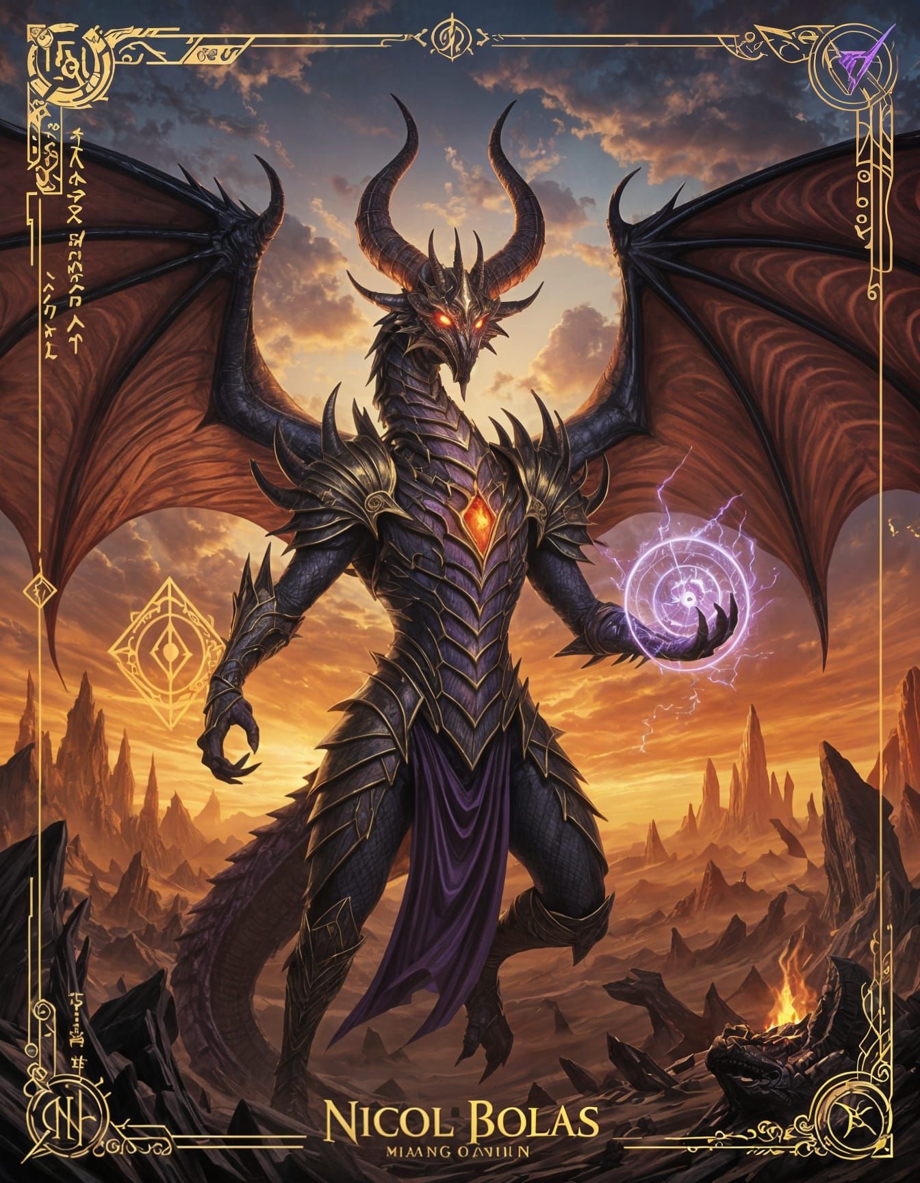 Magic the Gathering - Nicol Bolas