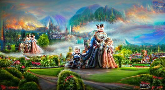 Fantasy Kingdom: A Royal Family Portrait
