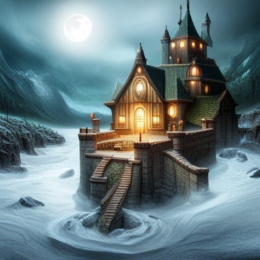 A  fantasy world from a readers perspective in a book full o...