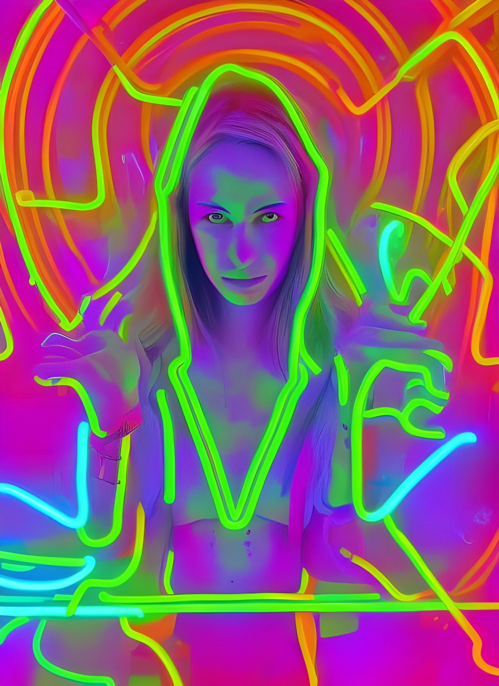 Self Transforming Machine Elves in Neon Colors