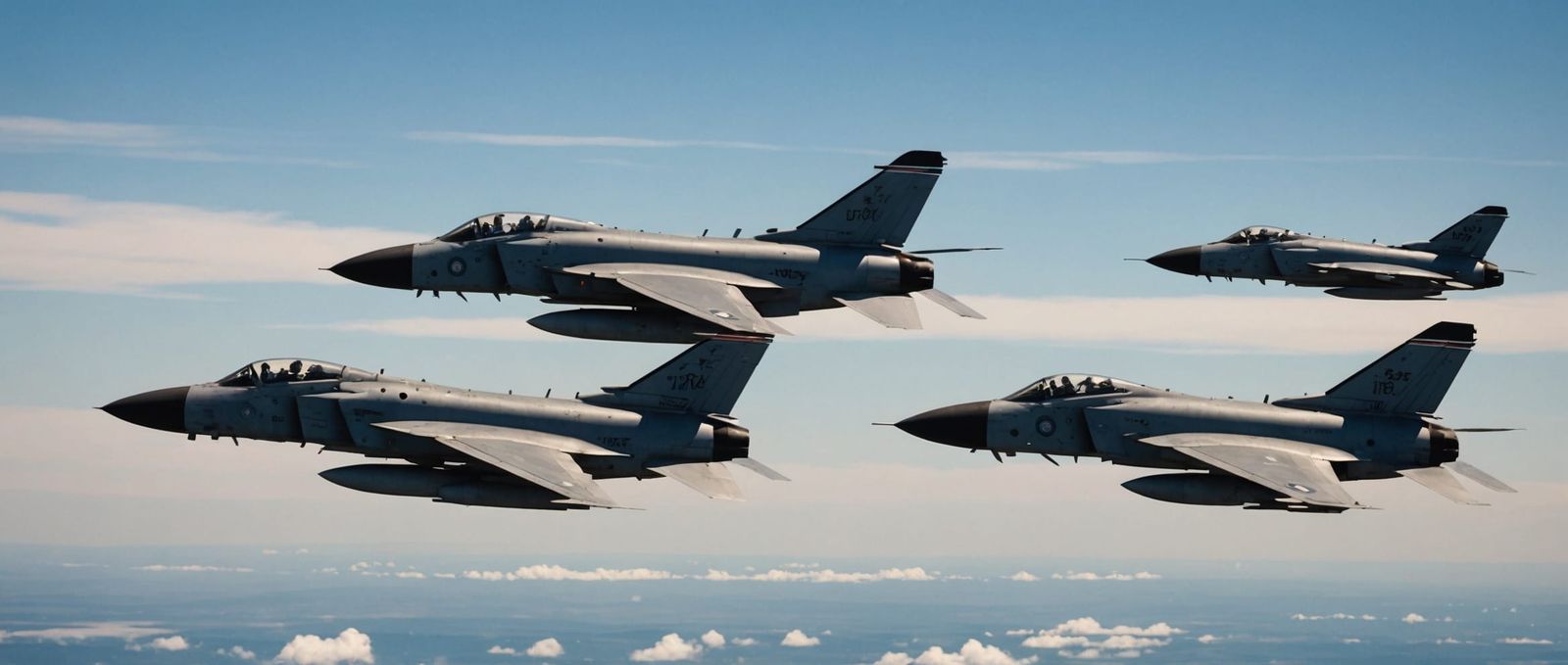 F-4 Phantoms in Flight: Professional Photography