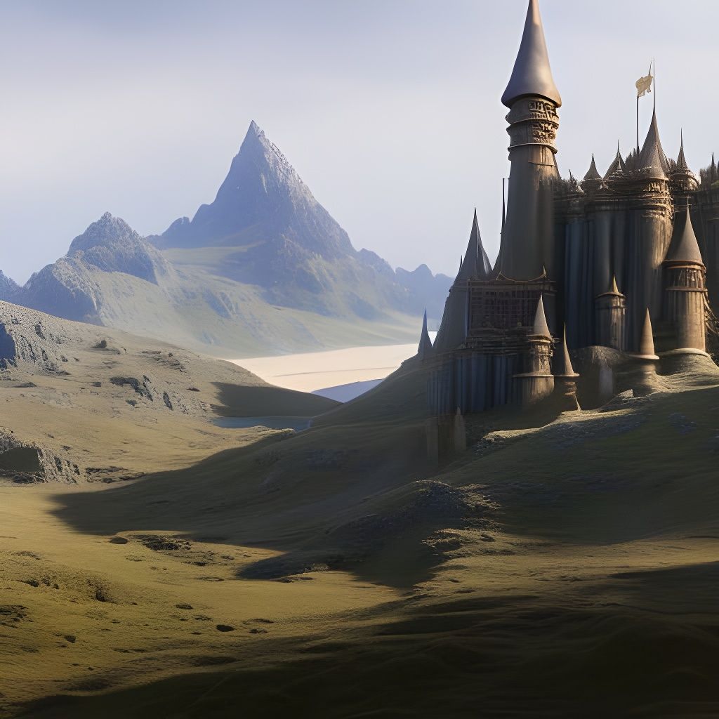 Cair Paravel Castle: Chronicles of Narnia Art