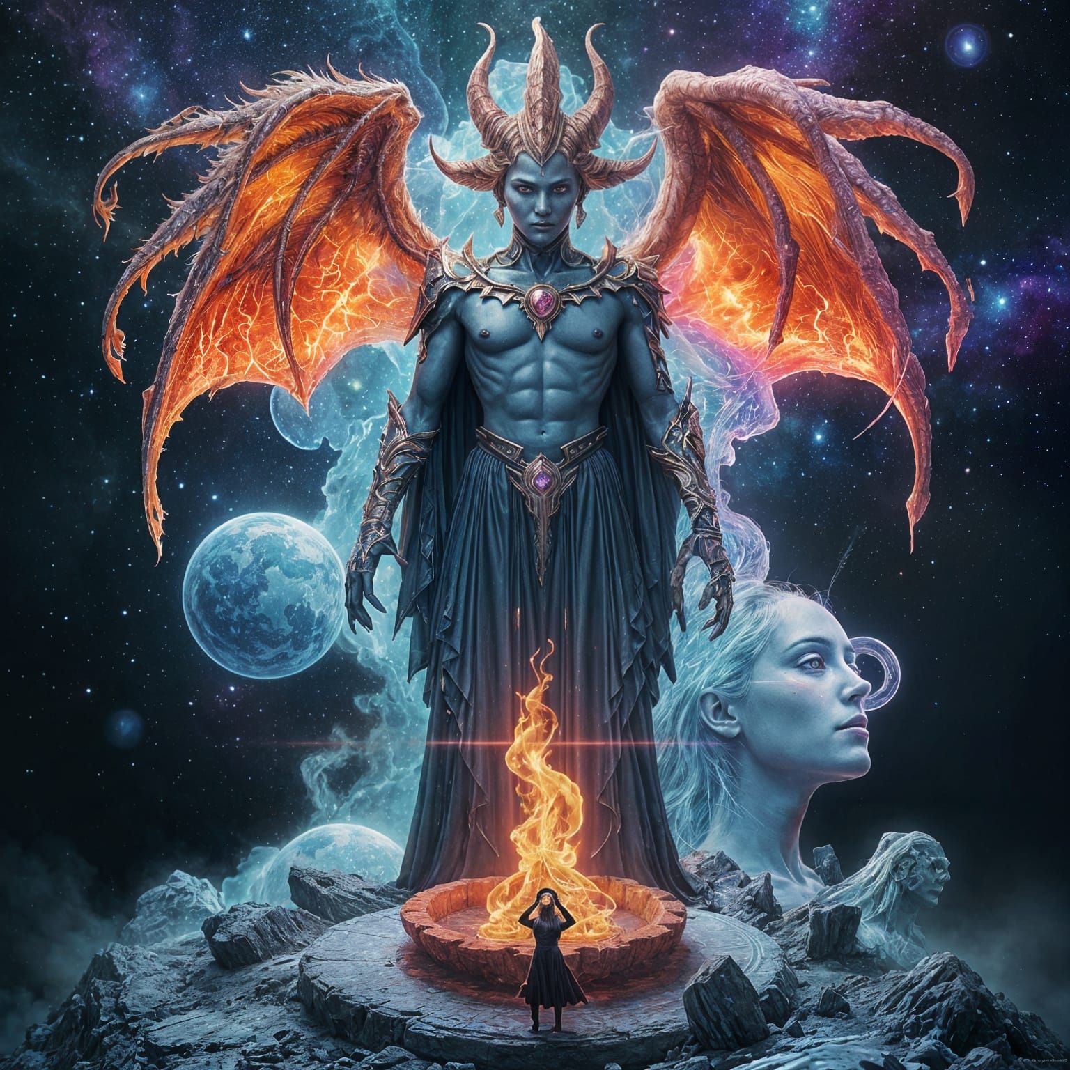 Ethereal Cosmic Demon from Euclydia