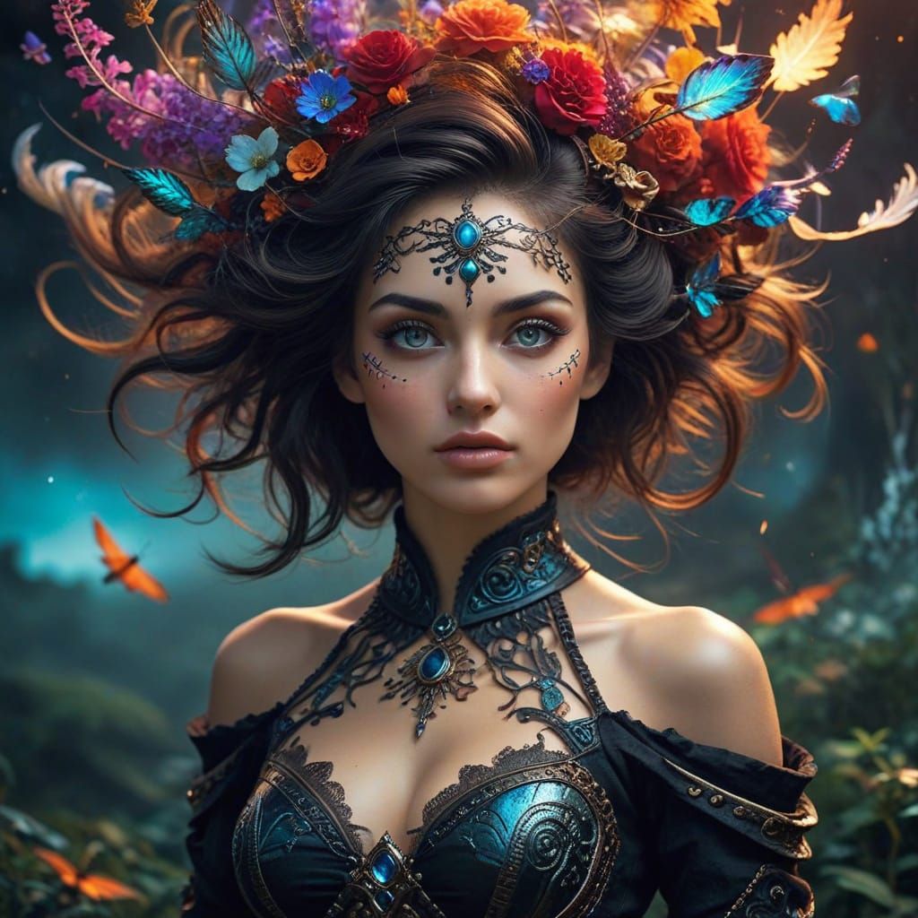 Vibrant Dreamscapes in Digital Art