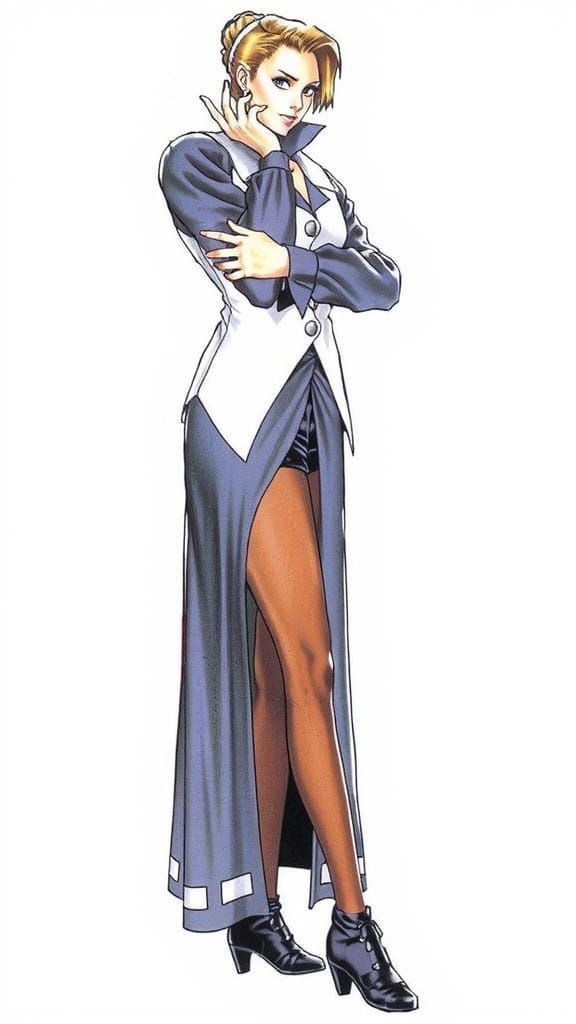 Futuristic Warrior in Vibrant Red and Black, Inspired by Shi...