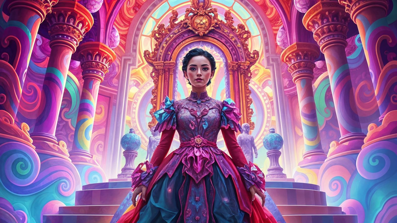 Whimsical Candyland Hallelujah Celebration