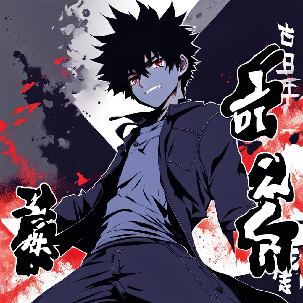 Dabi Anime Key Visual Art