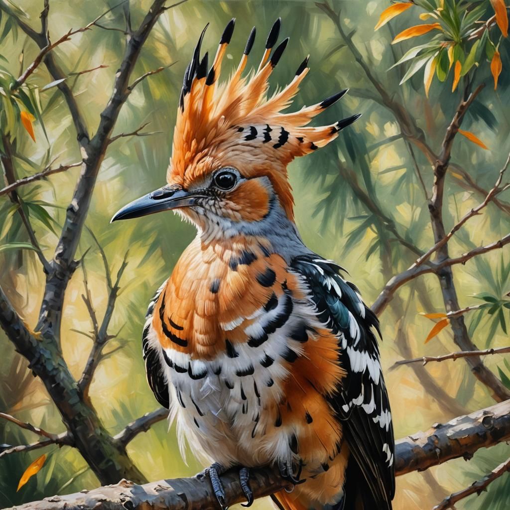 a hoopoe bird