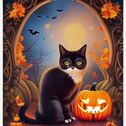 Halloween Cats 4
