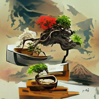Renaissance Bonsai Tree Concept Art