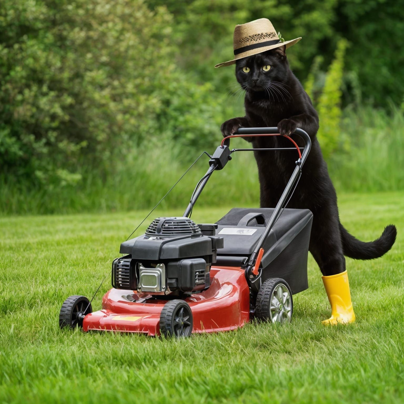 Tuulikki can help recover the vet costs by mowing the neighb...