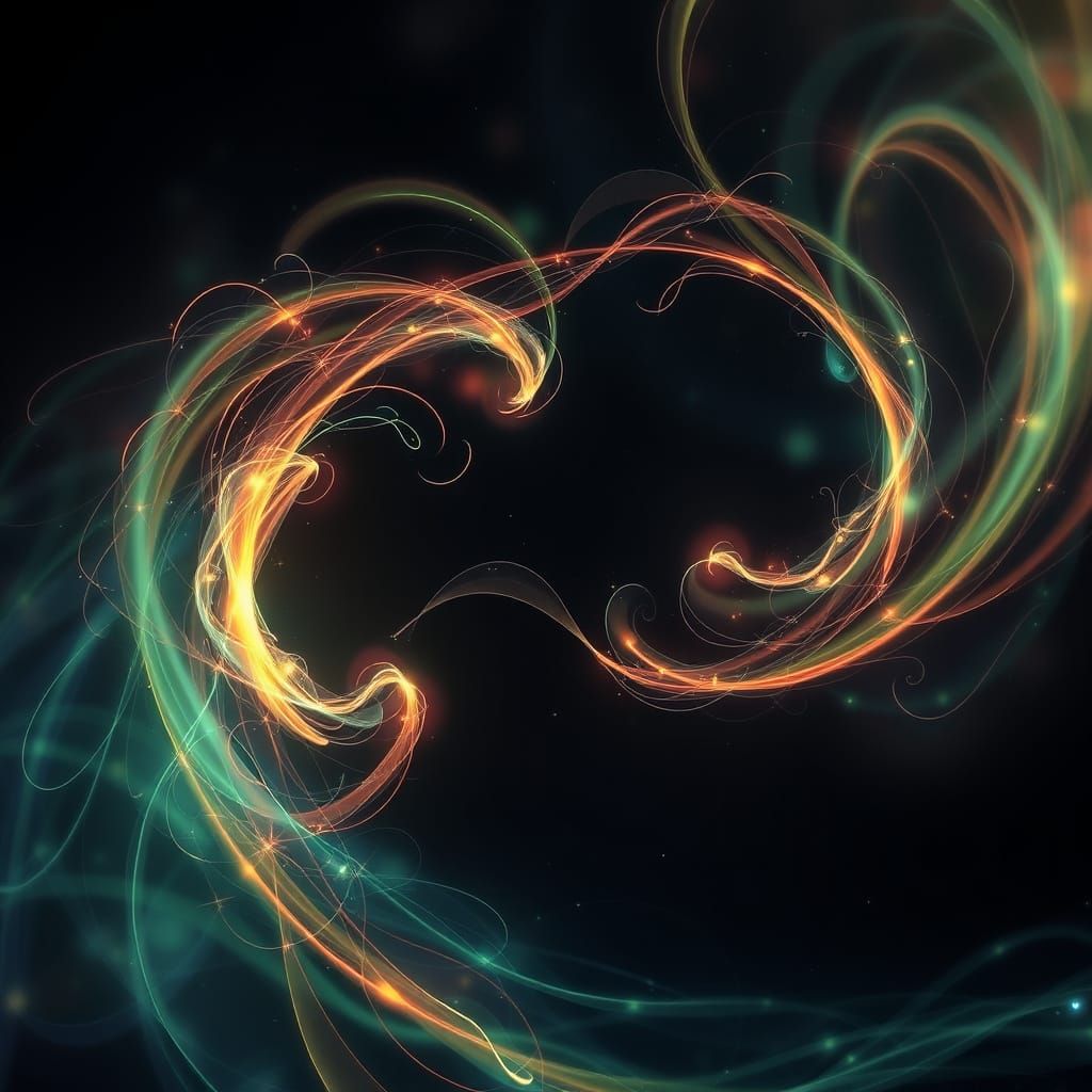 Ethereal Cosmic Aurora in Deep Space