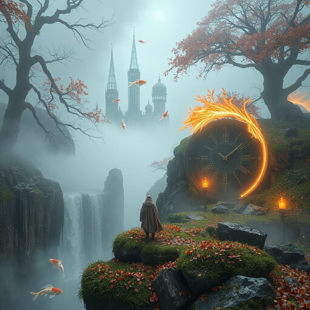 Dream Cliff: A Cinematic Vision of Fading Time