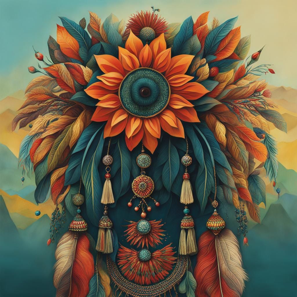 Bohemian Style AI Art