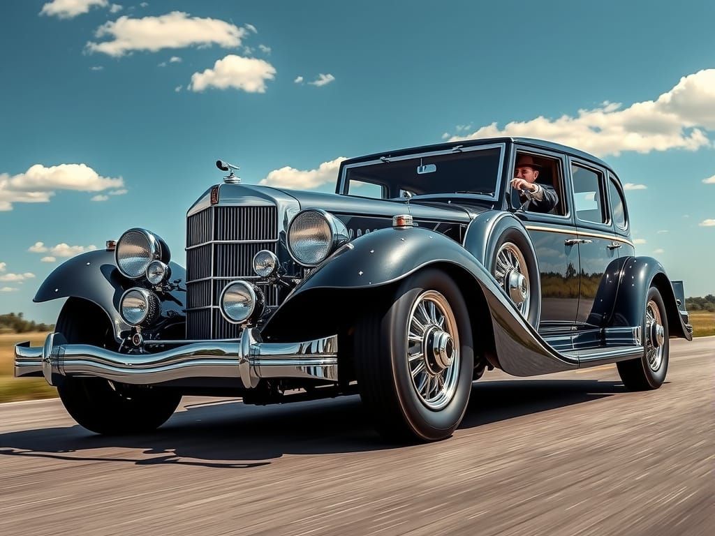 1933 Duesenberg SJ Arlington Torpedo Sedan