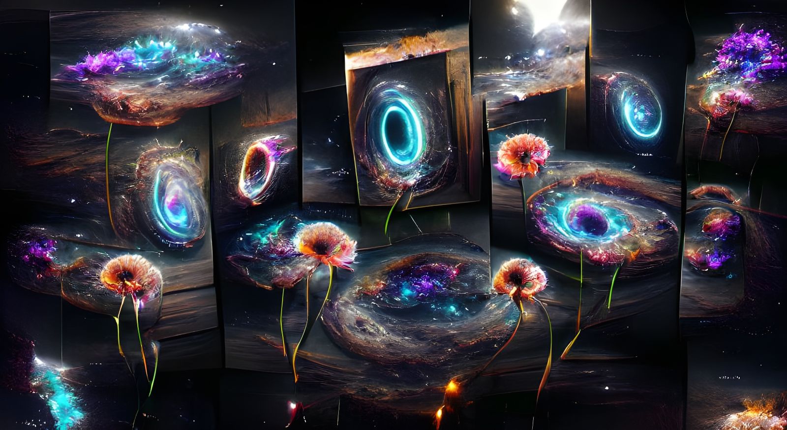 Cosmic Portals of Spiraling Galaxies in 8k