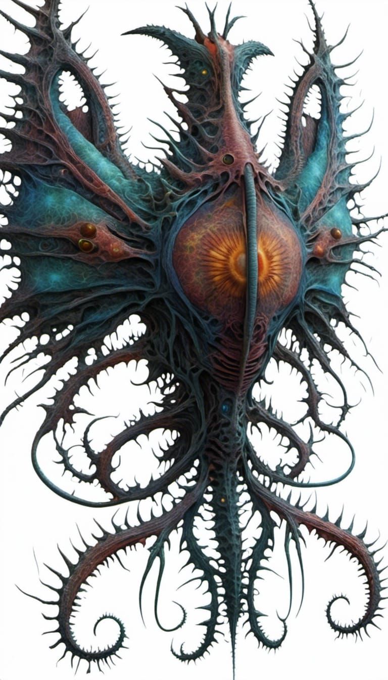 <lora:StrangeWorldShaman:1.0> Radially symmetrical creature with starfish head. Photorealistic hyperdetailed finalRender...